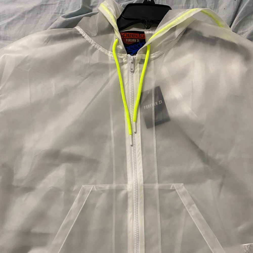 NWT Forever 21 Speedo Rain Jacket